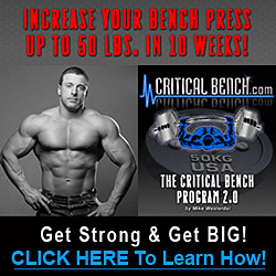 Increase Bench Press Fast